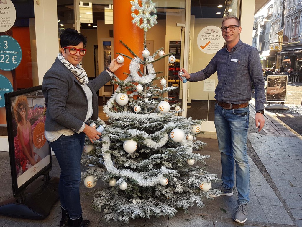 Tannenbäume in der City